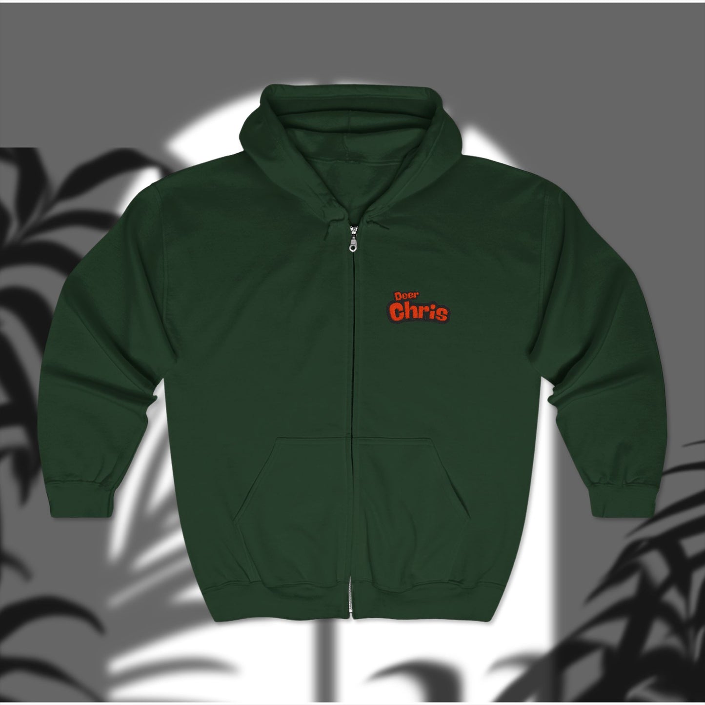 Embroidery Deer.C Hoodie lightweight