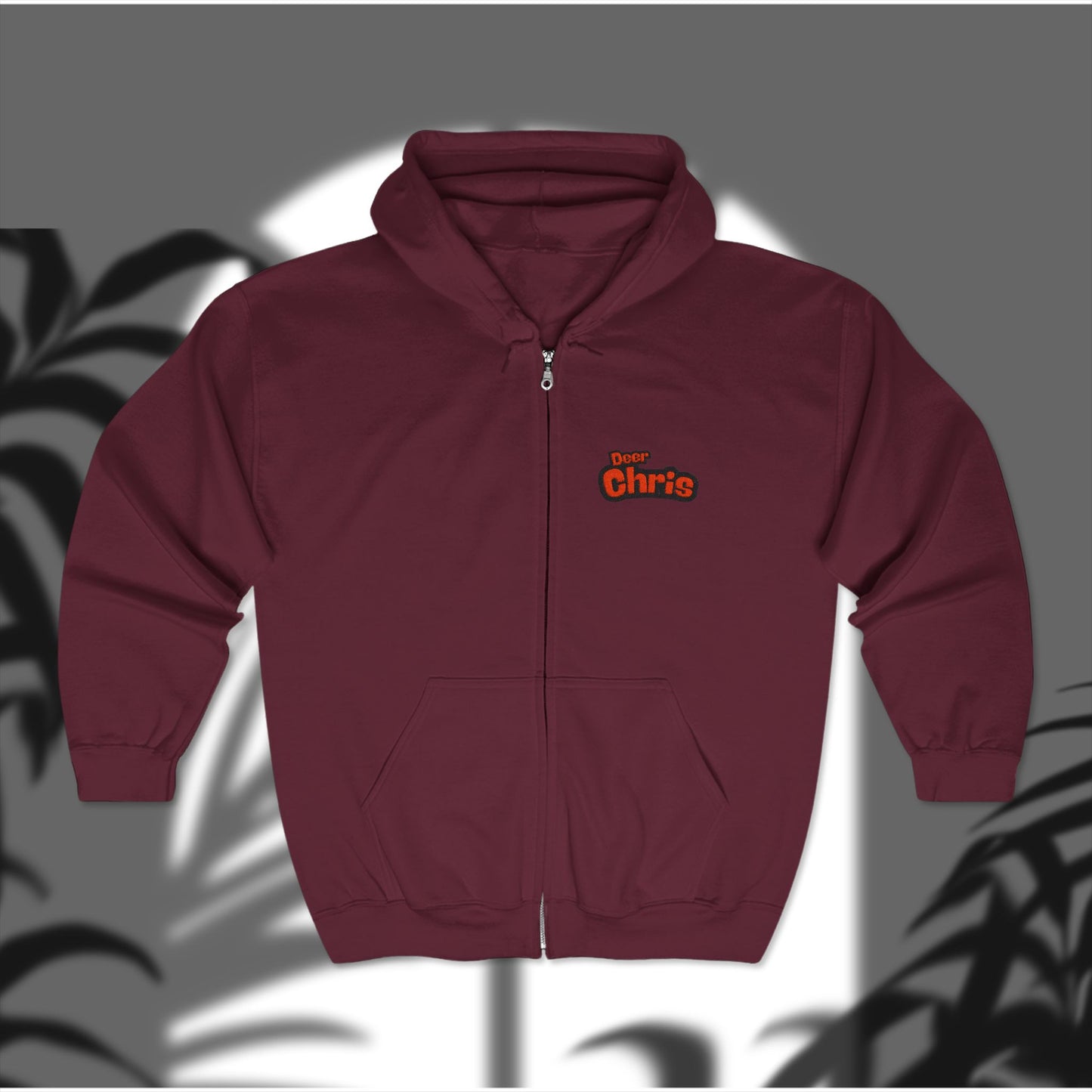 Embroidery Deer.C Hoodie lightweight