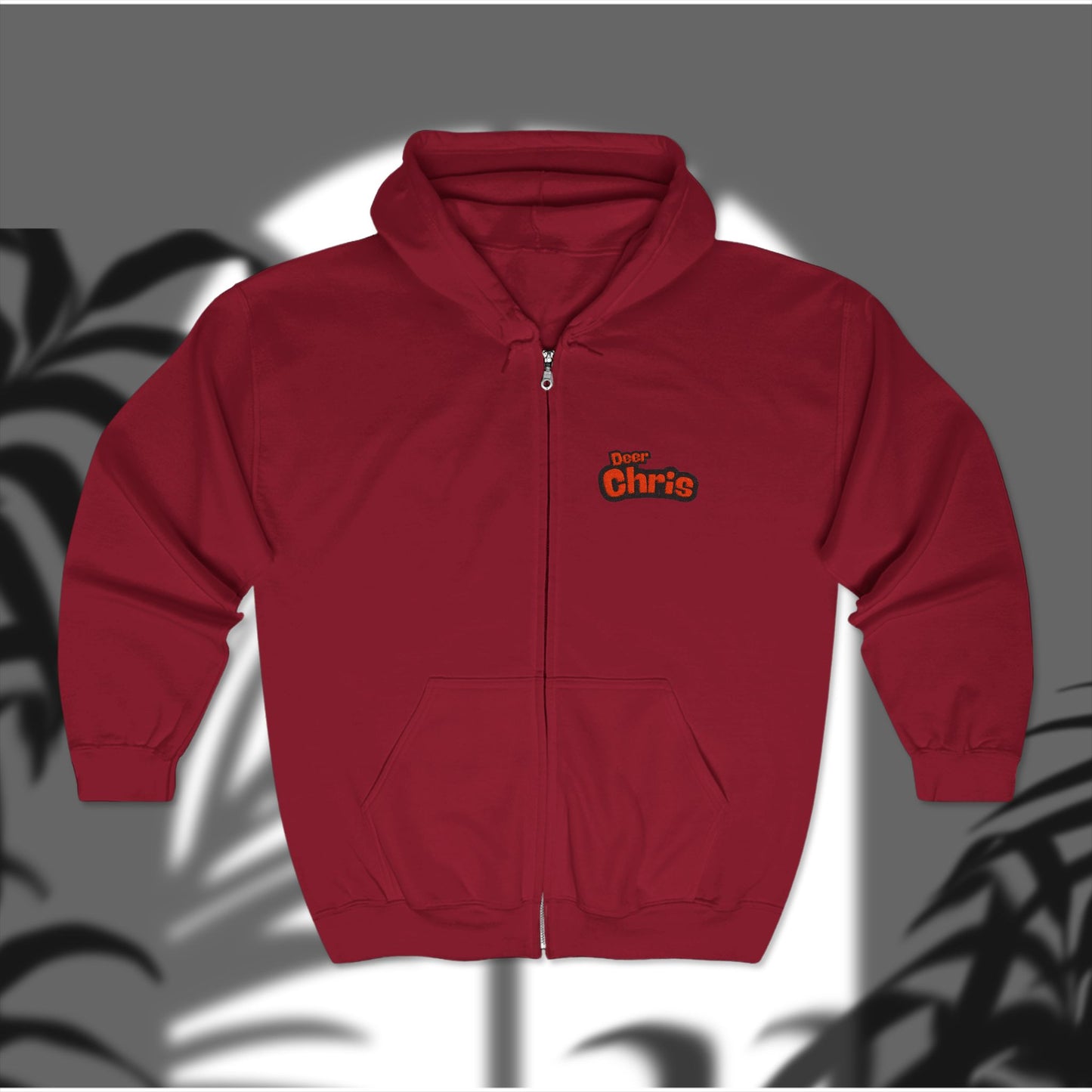 Embroidery Deer.C Hoodie lightweight